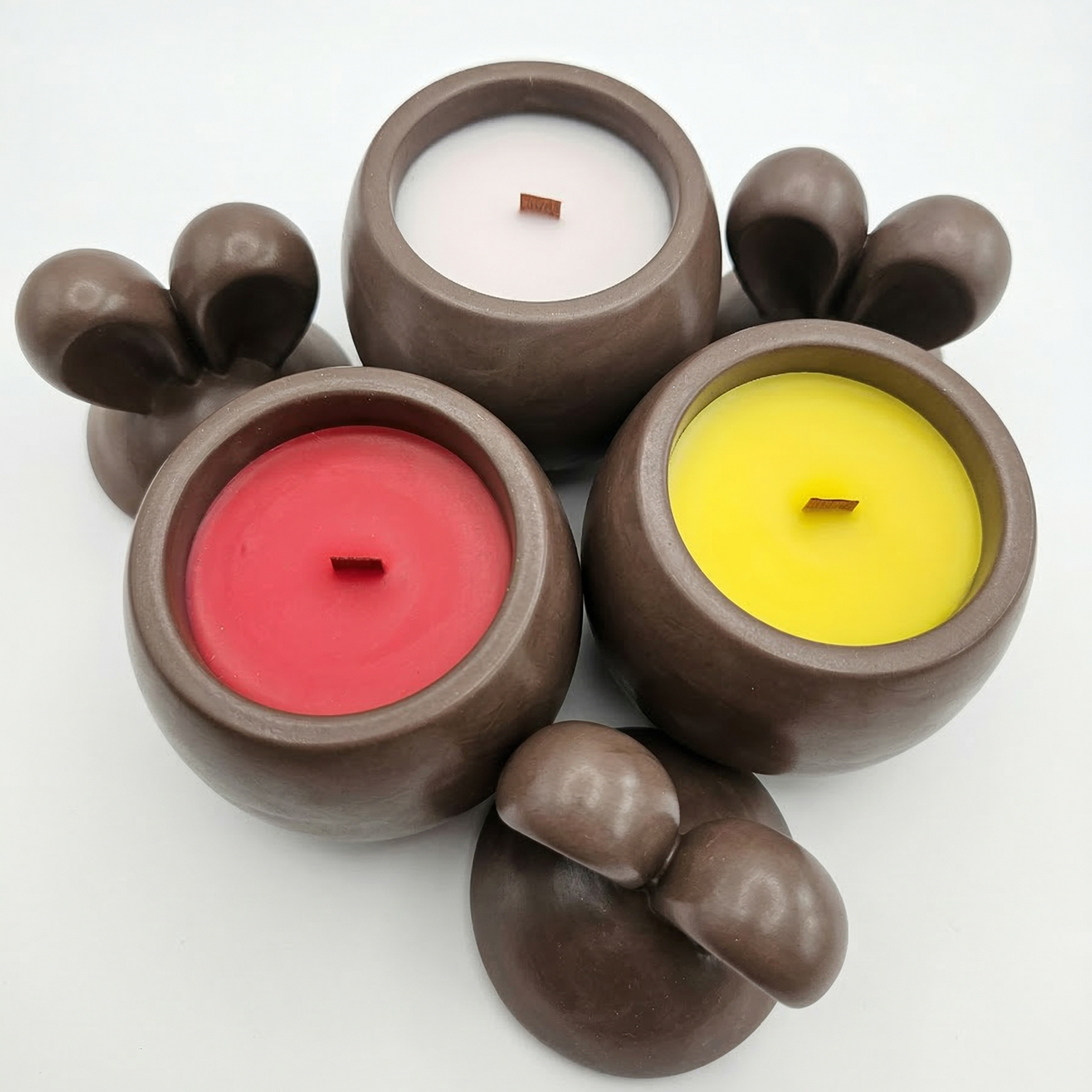 Bougie Choco Drobec - Marron / Vanille