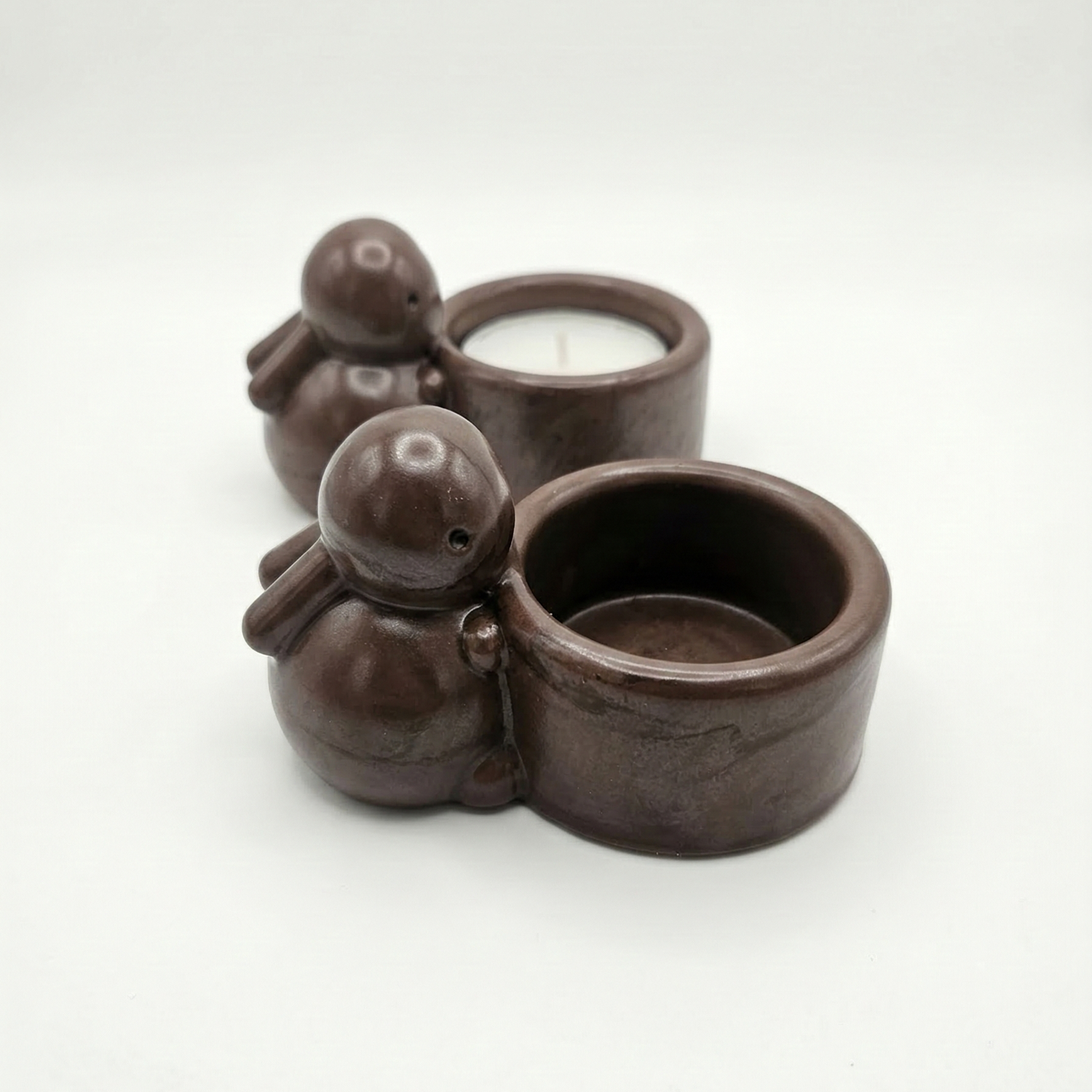 Bougeoir Multifonction Lapin - Marron