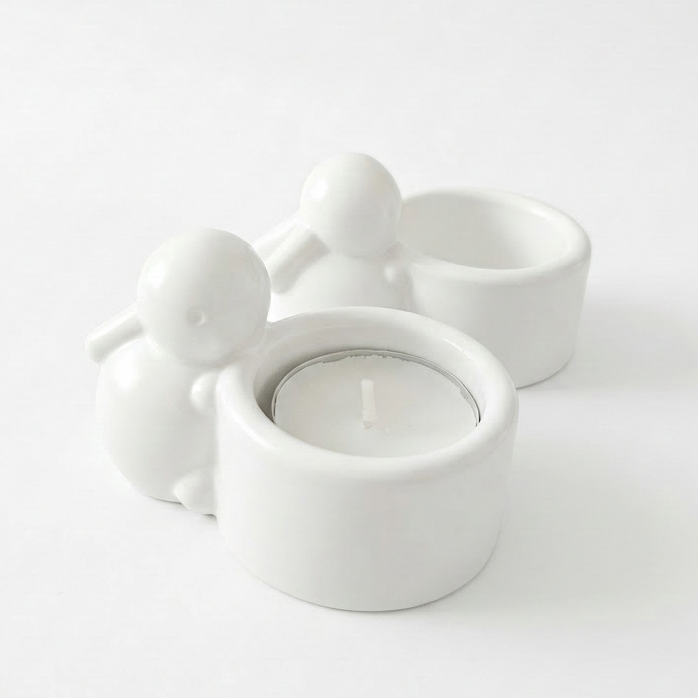 Bougeoir Multifonction Lapin - Marron