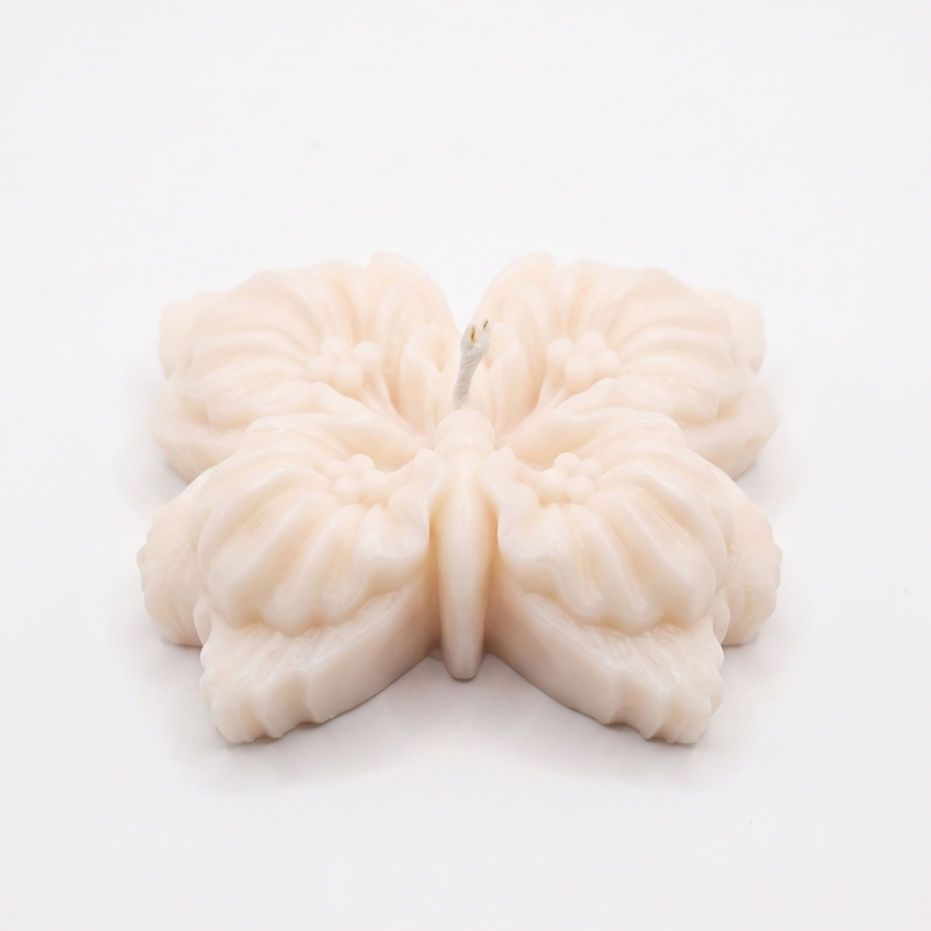 Bougie Papillon - Rose / Noix de coco