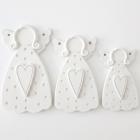 3 pcs / Blanc
